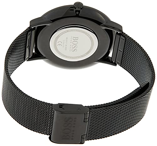 BOSS Herren Quarz Armbanduhr mit Edelstahlarmband 1513542