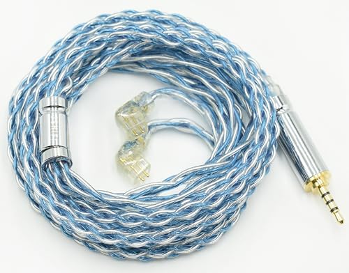 �yJSHiFi-Freedom�zQDC2.5mm���P�[�u�� 8�c�⃁�b�L 2.5mm�C���z���A�b�v�O���[�h�P�[�u�� QDC�C���t�H�������P�[�u�� (QDC2.5mm)