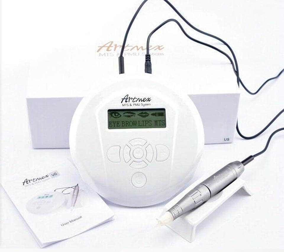 R A ProductsArtmex V6 Permanent Rotary Pen MTS & PMU Makeup Tattoo System Permanent Makeup Machine-image-30