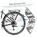 Happyyami Bicycle Rear Wheel Mesh Guard Durable Protective Cover for Easy Installation Fit for Bikes Safeguards Feet and Enhances Cycling Safety