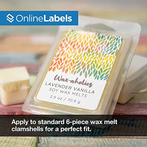3 X 2 Rectangle Labels - Permanent, White Matte - Wax Melt, Soap, Address Labels - Pack Of 10,000 Labels, 1,000 Sheets - Inkjet/Laser Printers - Online Labels #TOP5