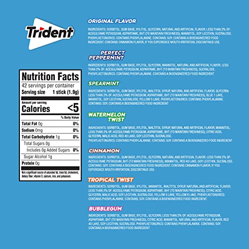 Trident CAVALRYWOLF Sugar Free Gum Variety Pack thumb #5