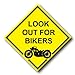 Colorsurge LLC Look Out for Bikers Reflective Decal