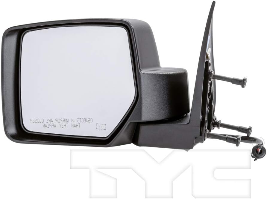 For Jeep Liberty 2008 09 10 11 2012 Door Mirror Driver Side | Power | Heated | Textured | Replacement For 68067153AC | CH1320371