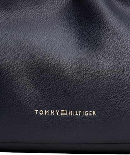 Tommy Hilfiger Donna Borsa a Spalla Soft Summer Mini Bucket Secchiello, Blu (Space Blue), Taglia Unica - Immagine 2