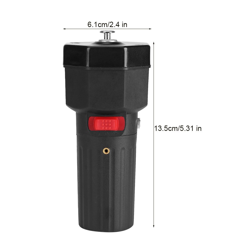 Moteur de Barbecue, Moteur de Gril en Plastique de Moteur de Rotateur de BBQ de CC 5V avec le Fil de Poussée D'USB de 1 M à Faible Bruit pour le Rôtissoire de Pique-nique de Gril de Barbecue Noir