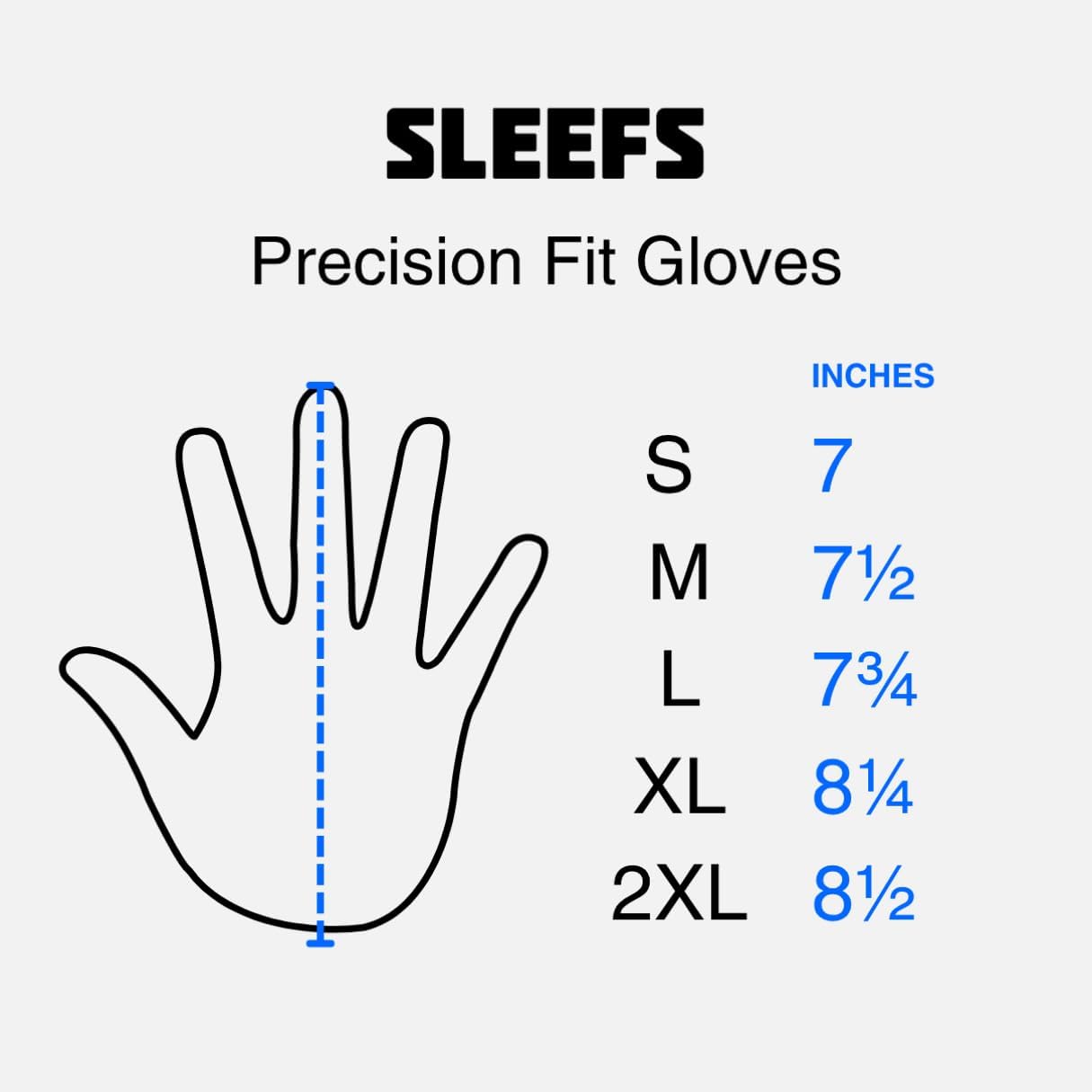 SLEEFS Football Receiver Gloves [1 Pair] - No Slip, Crazy Sticky Silicone Grip - Youth and Adult Sizes