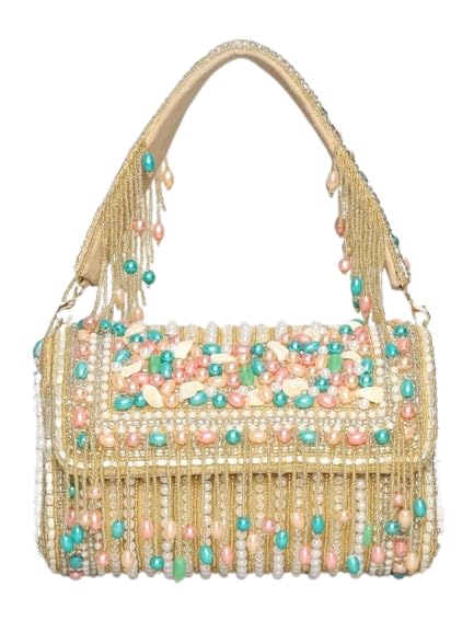 QAIDA FASHION Gorgeous Grace Elevate Your Look with Our Womens Potli Bag Assortment For Weeding,Parties. (B0CZSY266B) Amazon Price History, Amazon Price Tracker