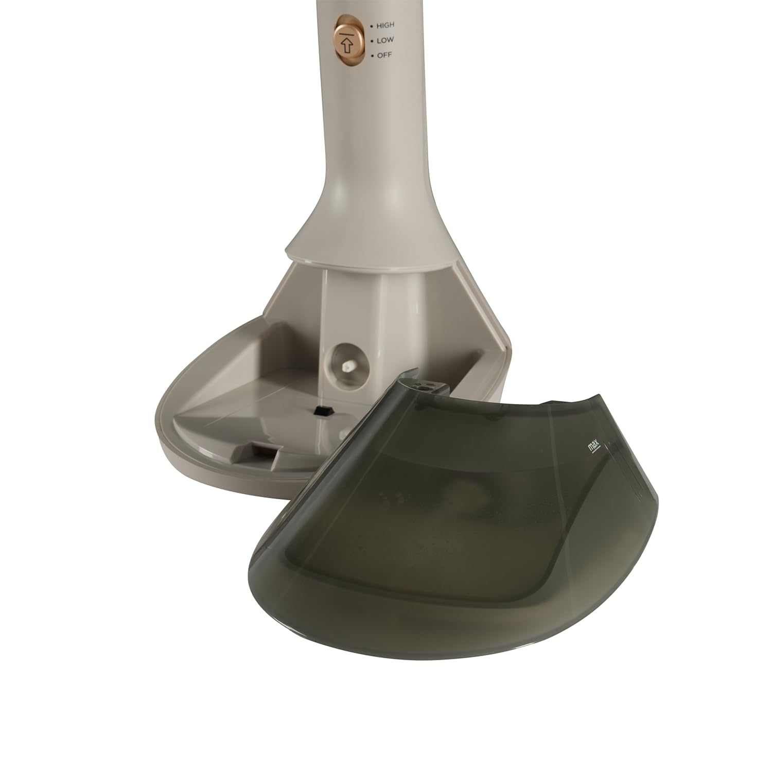 Russell Hobbs plancha vertical con succión tejidos [1500 W, 24 g/min de vapor] (3 configuraciones de vapor y succión, depósito de agua de 200 ml, calentamiento en 35 s.,cerámica 28551-56