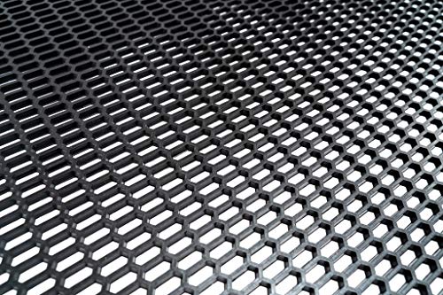 Universal ABS Renngitter Schwarz 120x40cm zuschneidbar