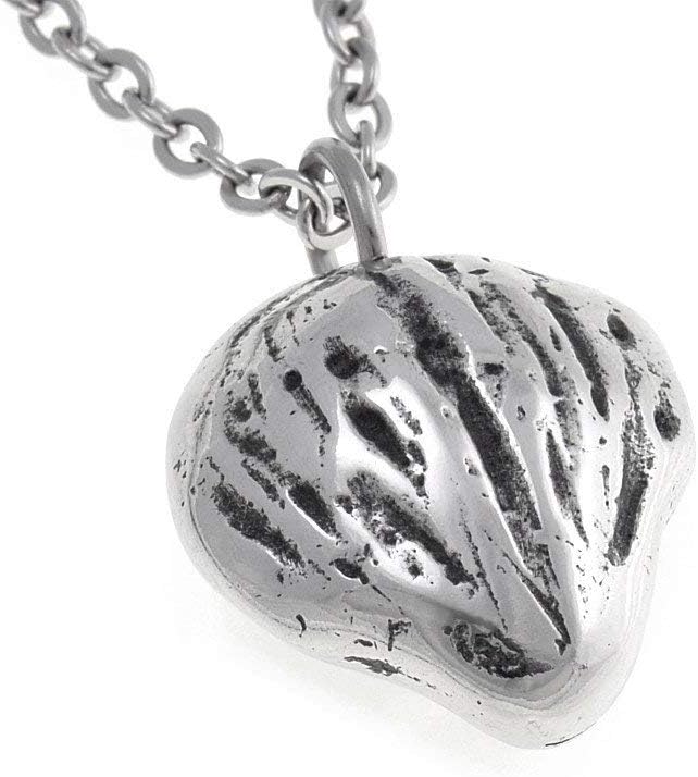 Anatomical Patella Necklace, Human Kneecap Charm, Anatomy Pendant