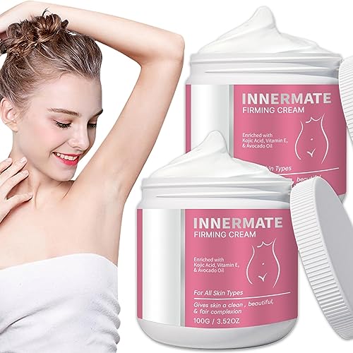 Liascy Innermate Whitening Cream, Lightening Cream For Private Area, Skin Bleaching Cream for Intimate Inner Thigh, Bikini Line, Knees, Elbows. (2Pcs)