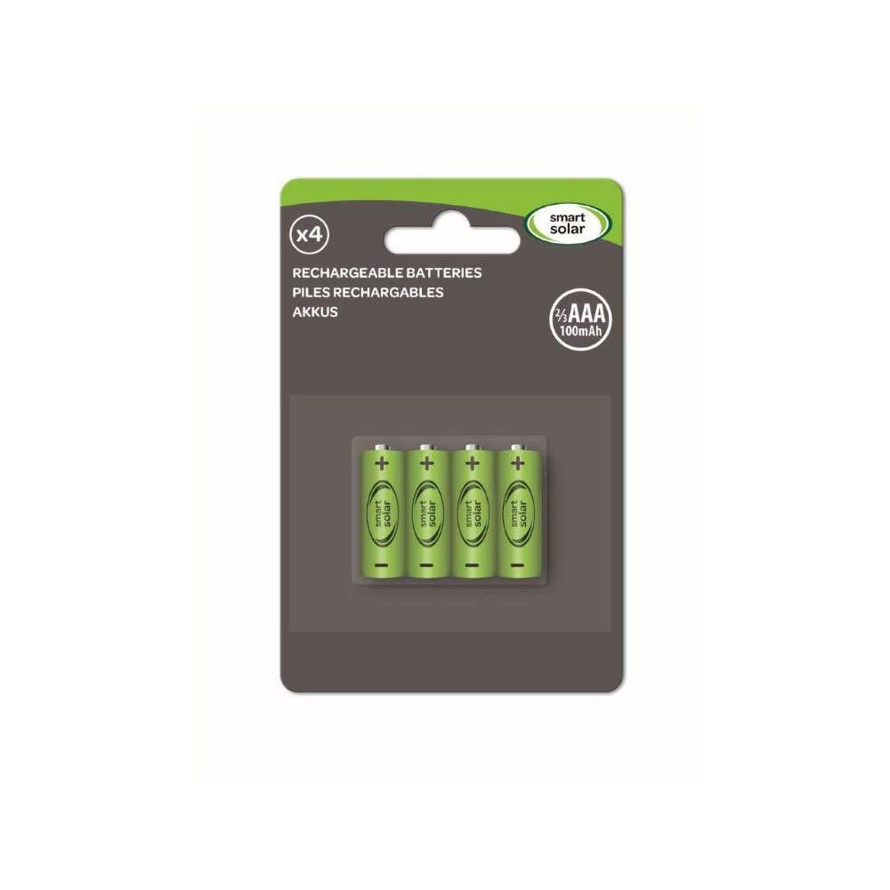 Smart Solar Set Of 4- Rechargeable Batteries-2/3 Aa
