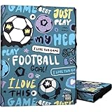 Grafoplas - Schulmappe mit 3 Klappen, Hero, Bits & Bobs Pop Up Design, gefütterter Karton, Hardcover, Folio-Größe, FSC-zertifiziert, ideal als Schulmaterial zur Archivierung von Dokumenten A4