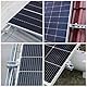 Mittelklemme 30mm, 4 Stück Verstellbare Solarpanel Verbinder, Aluminium Solarmodul Halterung für Photovoltaik-Montage, Robuste PV Modulklemmen für Sichere Befestigung von Solarpanels