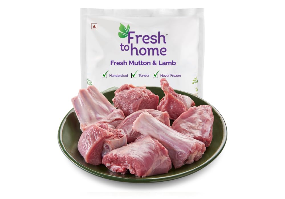 FreshToHome Premium Tender Lamb Biryani Cut 480g to 500g Pack | Fresh | Never Frozen-image-29