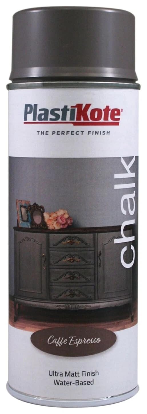 SuperGift.com 400ml, Heritage Chalk Spray Paint, Ultra Matt Finish (1, Caffe Expresso)