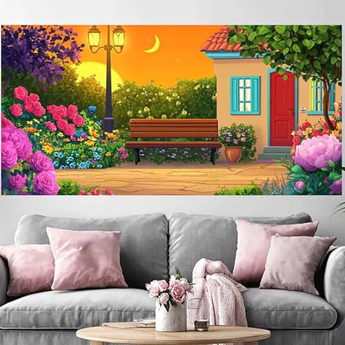 Diamond Painting 80x160cm de loisir créatif adulte avec strass 5D et toile de broderie complet