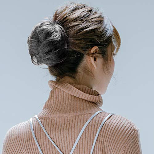 FRCOLOR 2 Pcs Perucas de Rabo de Cavalo Extensíµes de Coque de Cabelo Perucas de Cabelo Laços de Cab