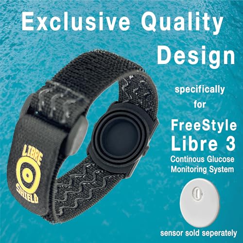 Brassard Libre Shield 3 coque de protection maximale pour capteur de glycémie