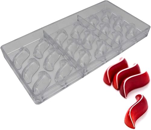 Molde de chocolate S Molde de chocolate Molde de policarbonato para hornear moldes de chocolate