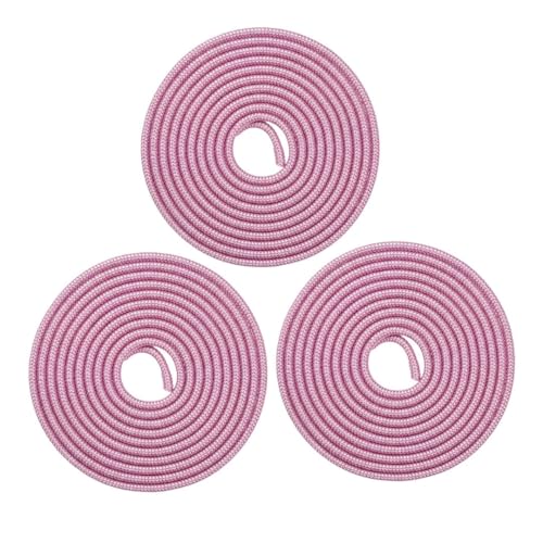 Image of skysia Spiral Cable Charger Protector Wire Protector - Data Cable Saver, Earphone Cable Cover, Cords Protective Wire Winder Sleeve Charger Cover (Pink Wire Saver (Pack -3))