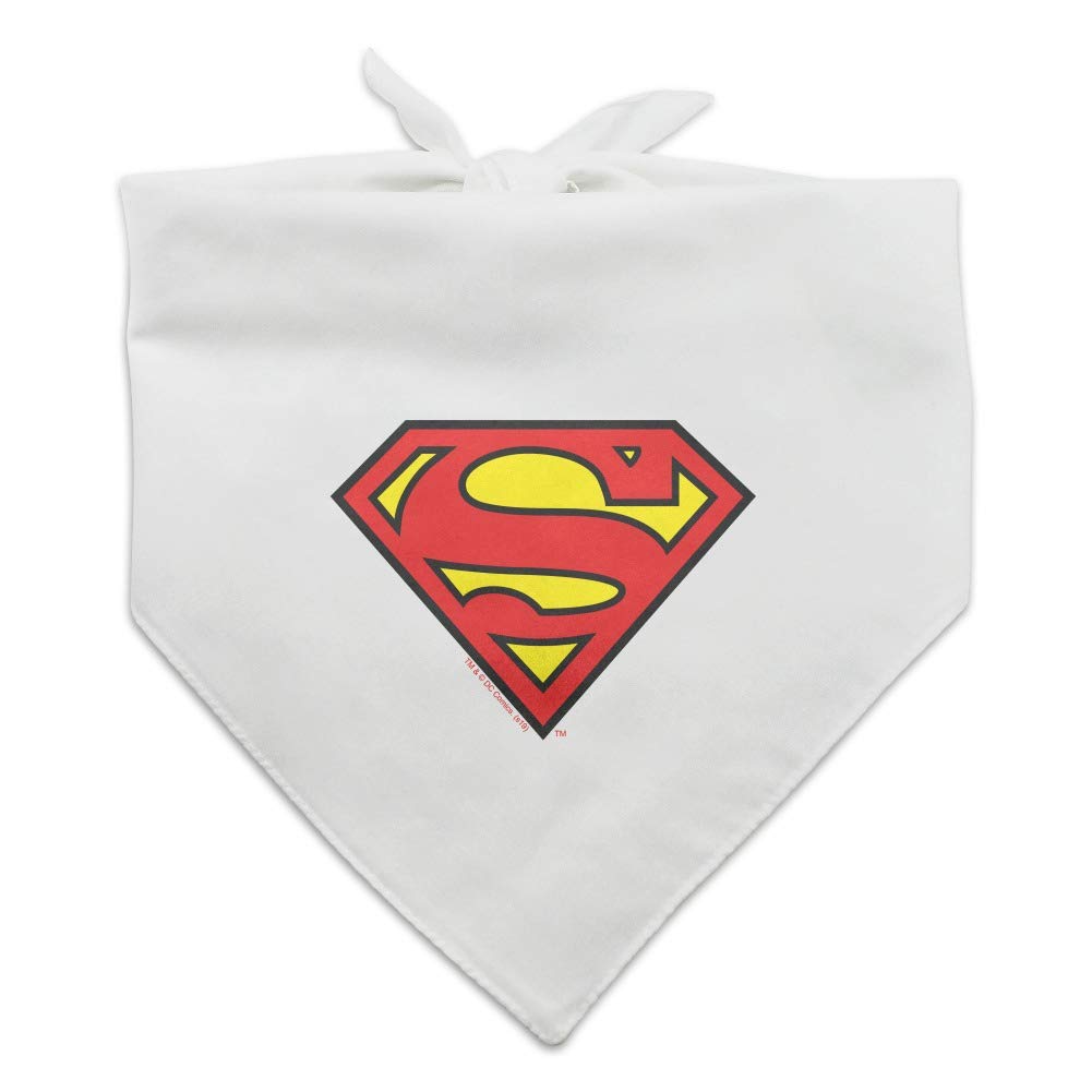 Superman Classic S Shield Logo Dog Pet Bandana