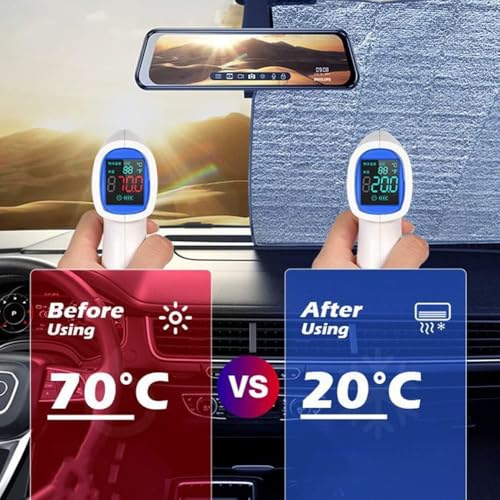 Parasol de coche para Suzuki S-Cross que elimina el calor extremo del volante 4