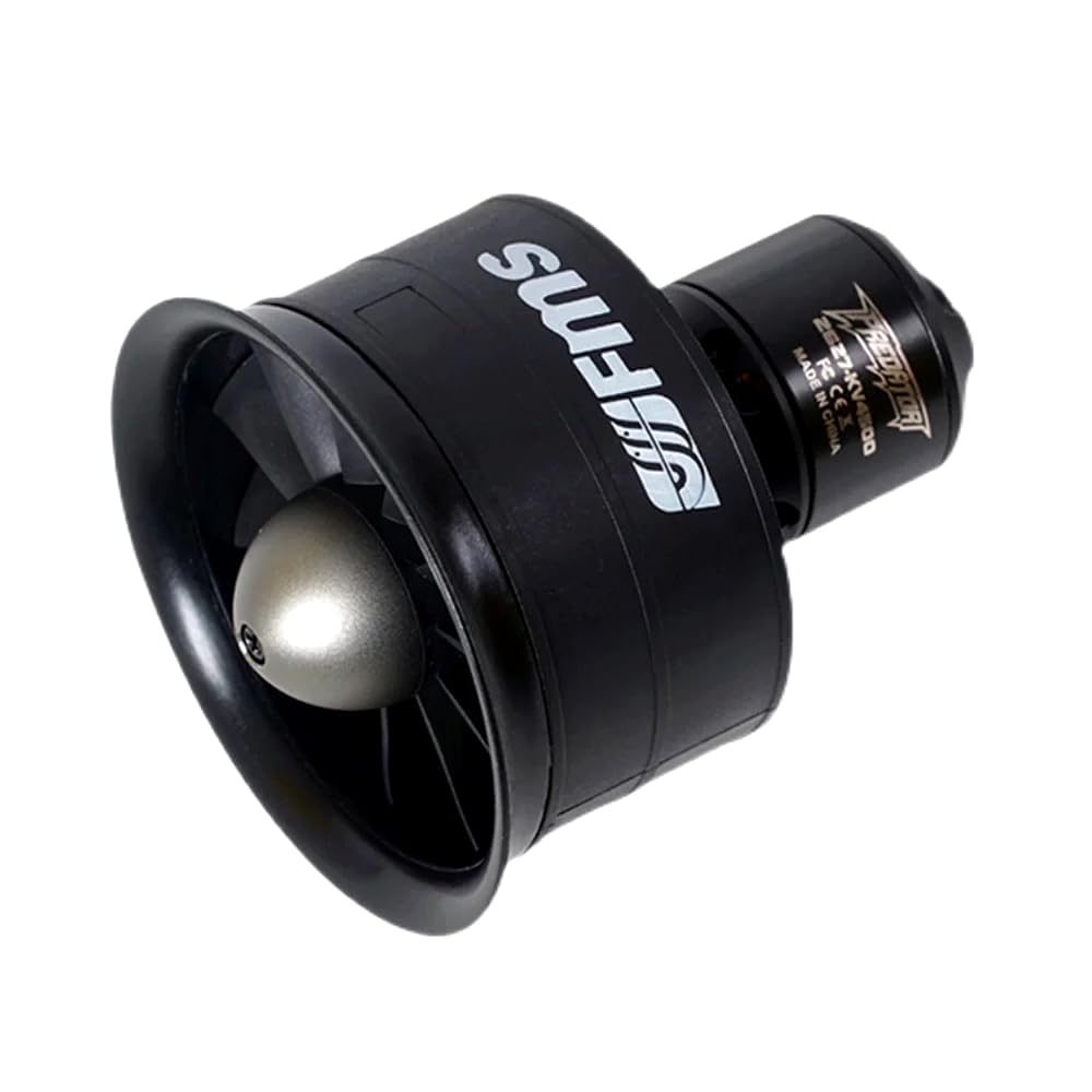 FMS 50mm 11-Blade EDF canalizzato Fan con 4S 2627-4500KV Motore Brushless per RC Aereo Modello Aereo Jet Parts