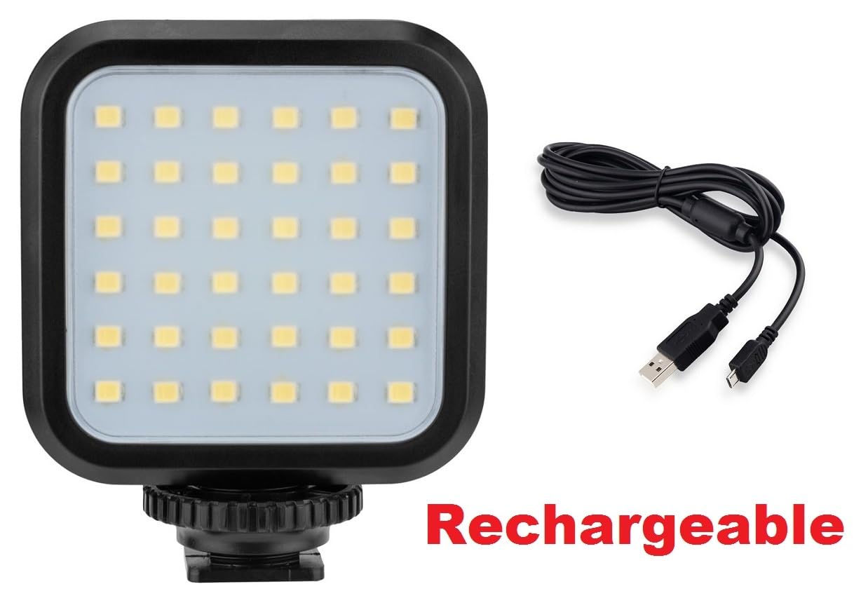 Amazon.com : LED Video Light Kit for Panasonic HC-WX970 HC-VX870
