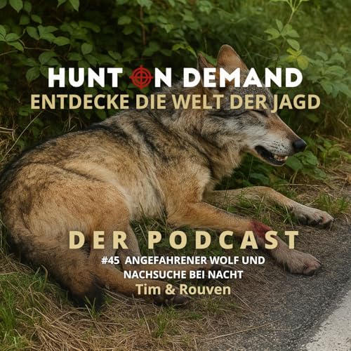 #45 Angefahrener Wolf und Nachsuche bei Nacht - Tim & Rouven - (Huntingroom & jagenNRW)