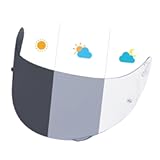 PSLER Photochromic k1s Visor - k1 Helmet Visor k3sv Tinted Visor k5 Face Shield Replacement for k1 k1s k3sv k5,Photochromic