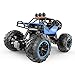 ZXCVBNAS RC Car/Boat Toys Telecomando Automobili Auto Piscina Acqua Giocattolo Giocattolo Dono Fuori-Road Rock Crawler 2.4GHz Stunt Impermeabile Veicoli televisivi Radio Voli di Natale,Blu