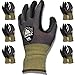 Alpha Co. Nitrile Palm Microfoam Spandex Gloves Touchscreen Capable & Latex-Free (Extra Large, 6, Count)