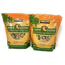 Kirkland Signature Cashew Clusters, 2 lbs 2 Pack