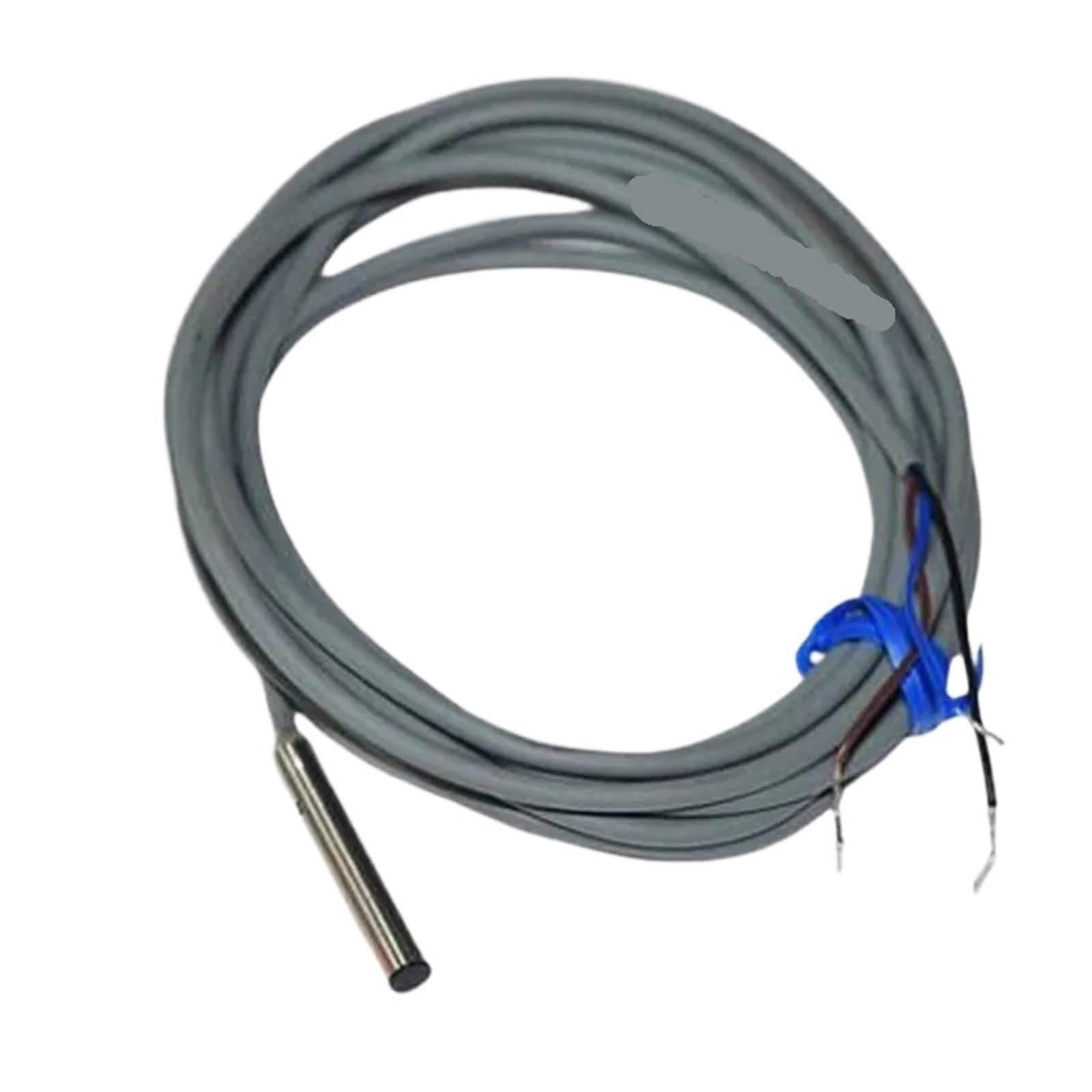 ZXTIIEUF 2PCS M4 Proximity Switch 4mm Diameter Miniature Metal Sensor Sensor E2E-CR8C1 C04S12 Sensor Sensing Distance 0.8mm 1MM(1.5mm Npn Closed)