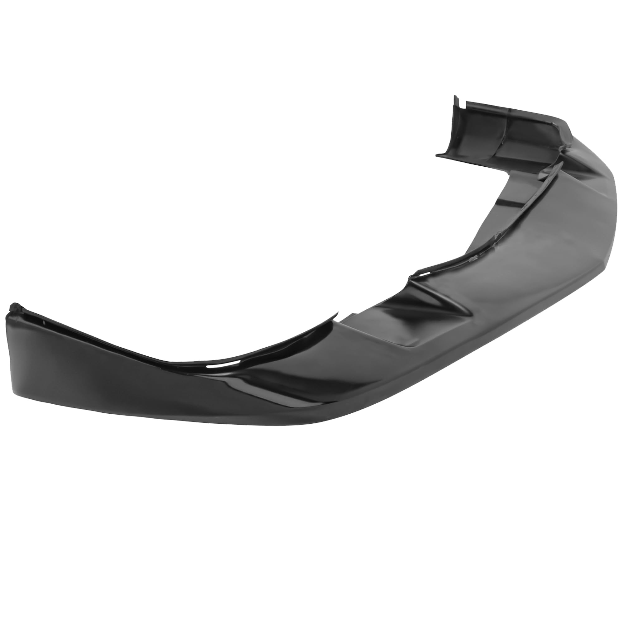 GT-Speed Compatible with/Replacement for Front Bumper Lip, SRT Style PU Front Lip Spoiler Black, Fits 2008 2009 2010 Dodge Challenger RT SE SXT SRT8