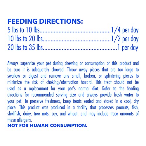 N-Bone Puppy Teething Rings Chicken Flavor Dog Treats Holiday Version, 6 Count 7.2-oz Bag, Natural