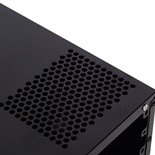 SilverStone SST-ML05B - Cabinet Milo per Slim HTPC formato Mini-ITX , Silent, nero