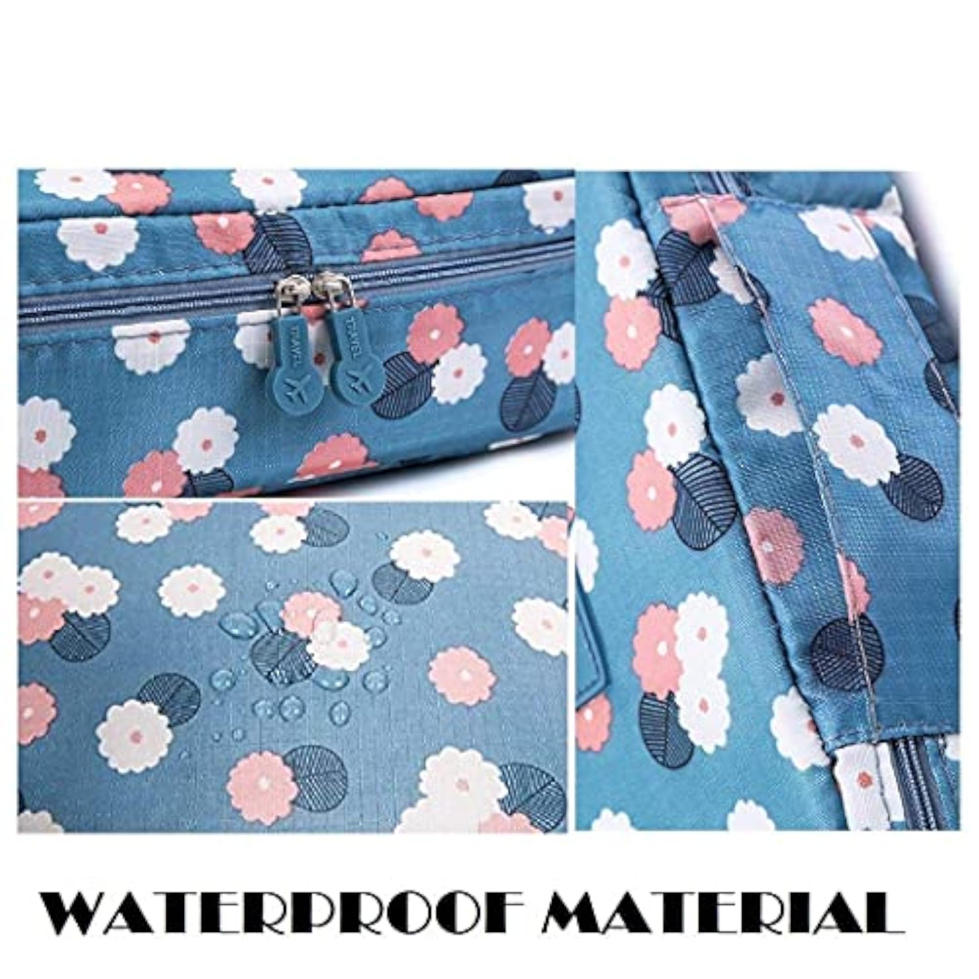 Foldable Travel Toiletry Vanity Bag Professional Cosmetic Bag
