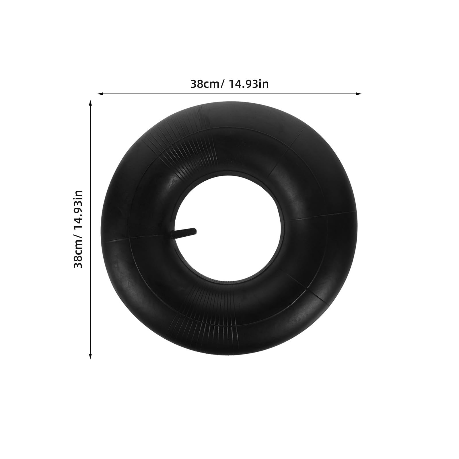 Ciieeo 3piezas 15x600-6 Neumáticos de Recambio para Cortacésped Tractor de Jardín, Negro, Resistente, Soporte de Tracción Mejorado
