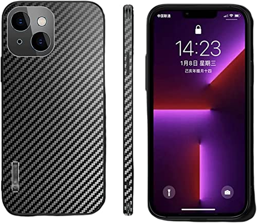 Funda iPhone 14 ligera de parachoques de metal y protección de cámara