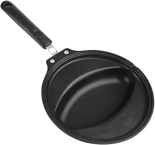 Non Stick Frying Pan with Omelette, Aluminum Omelet Pan for Easy Rice Making