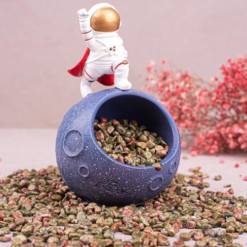 Image of Polished Unakite Crystal Chips 200 Pcs - 0.3 inch 10 oz Tumbled Stone Chips Crushed Sea Glass Stones Healing Reiki Crystal Making Home Decoration