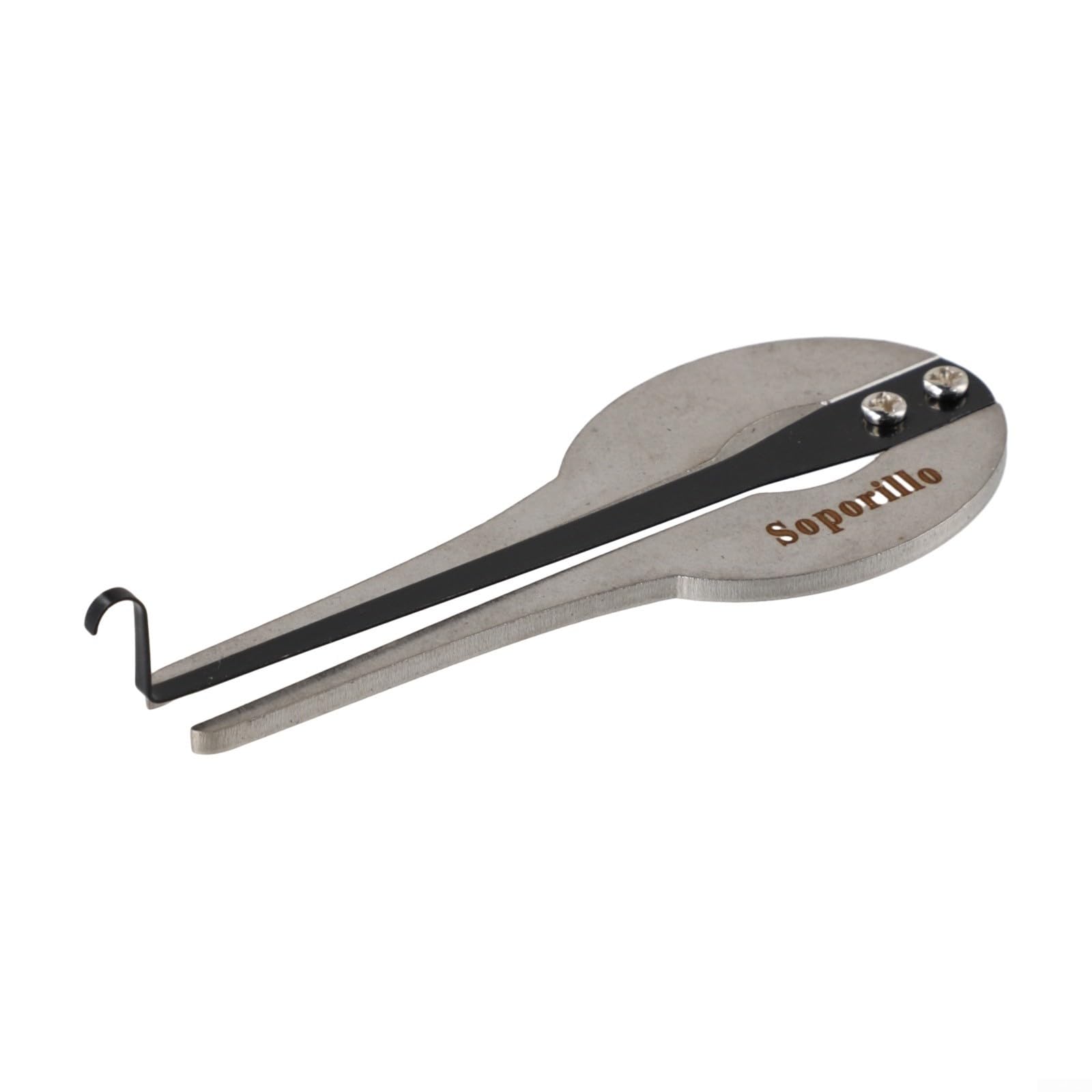 Harpe à mâchoire en acier inoxydable – Instrument de harpe juive portable pour débutant, outil de musique ethnique avec design compact de percussion de voyage, musique folklorique russe (taille S)
