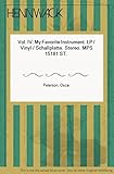  Vol. IV. My Favorite Instrument. LP / Vinyl / Schallplatte. Stereo. MPS 15181 ST.