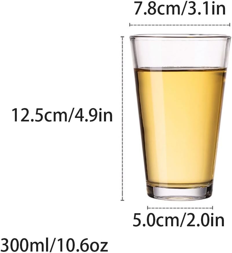 Exquisite Wide mouth beer mug whiskey glasses home clear glass cup juice beverage cup ice coffee glasses drinking glasses Practical