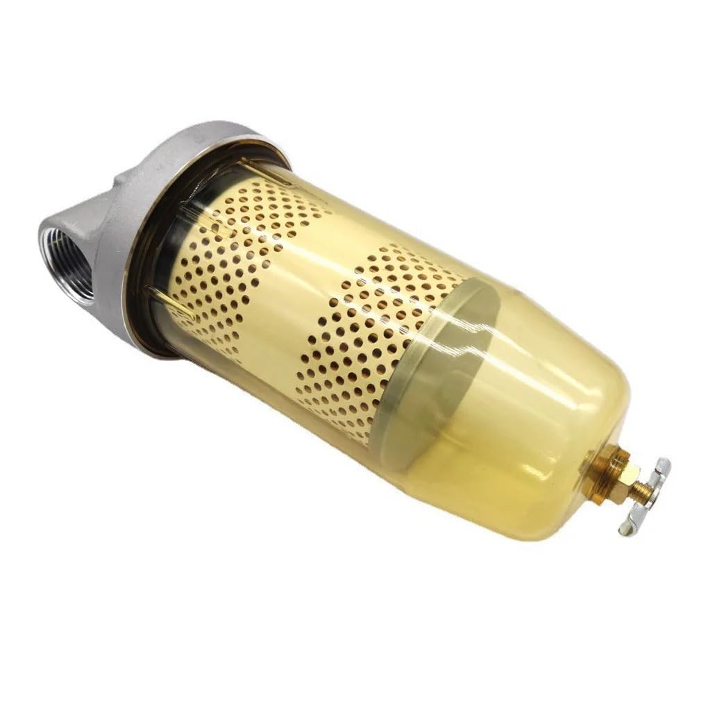 Filtro De Combustible Diésel para Coche B10-Al, Conjunto De Filtro De Depósito De Combustible, Separador De Aguaparagasolina/Diésel De 30 Micras con Elemento Pf10, Filtros Impermeables.