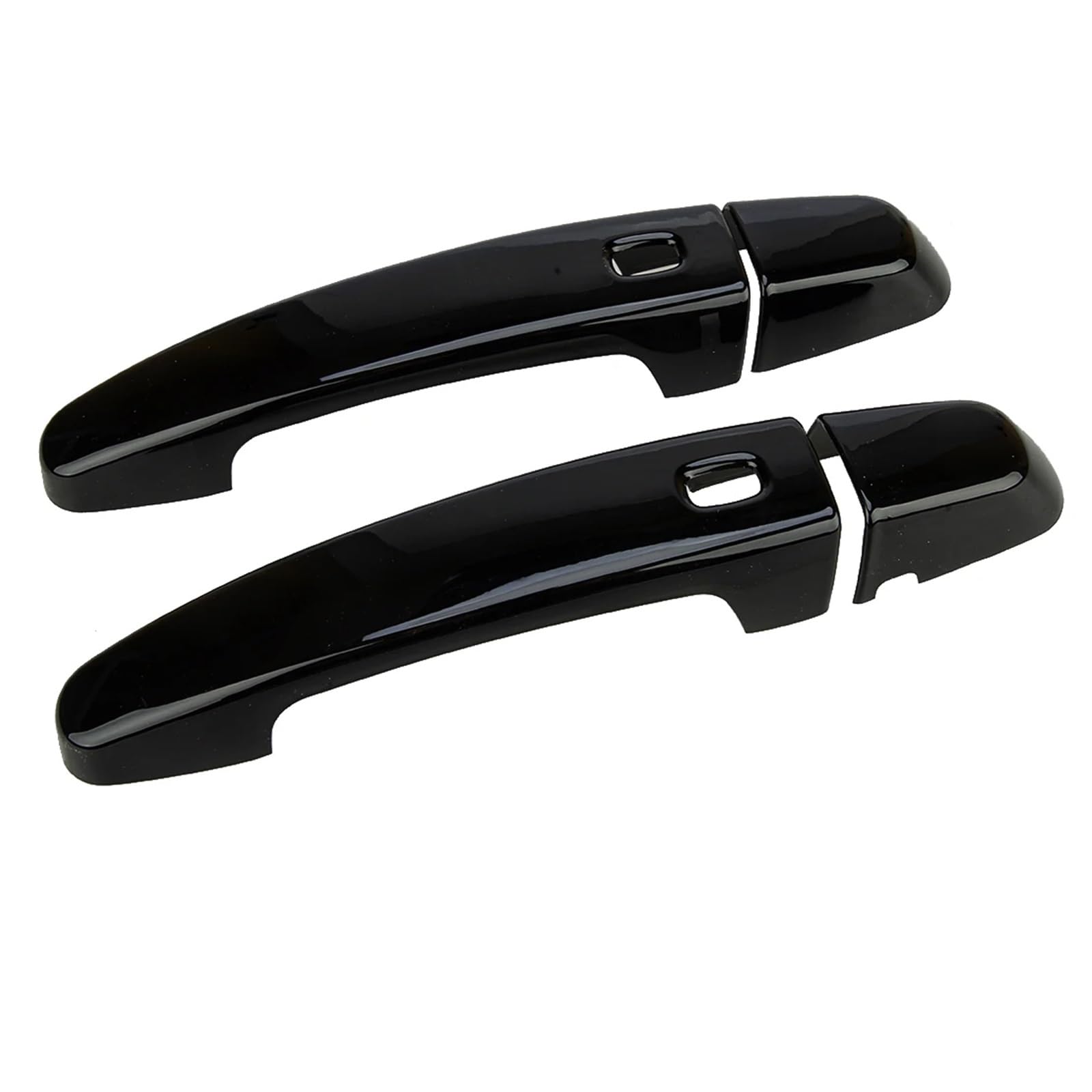 RDWSPLI Exterior Handle Shell Compatible with Chevrolet for Camaro for Coupe 2016-2022 Door Handle Cover Trim Glossy Black 1 Pair Car Front Left Right for Smart Side