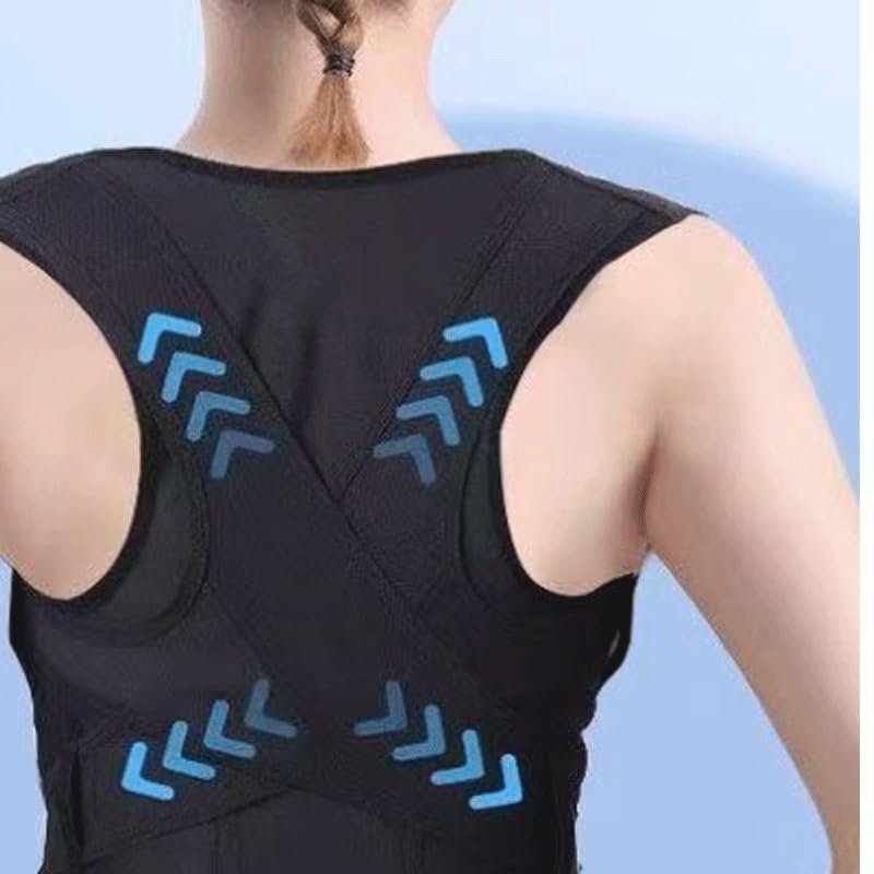 Back Correctioner Shoulder Opening Brace Support Belt
